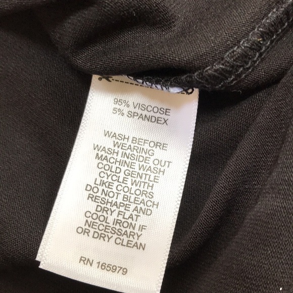 New! Cupio 3X black short sleeve top. - Picture 8 of 9